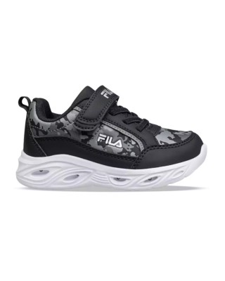 Fila Flash Gordon 6 V Βρεφικά Παπούτσια Με Φωτάκια Μαύρα