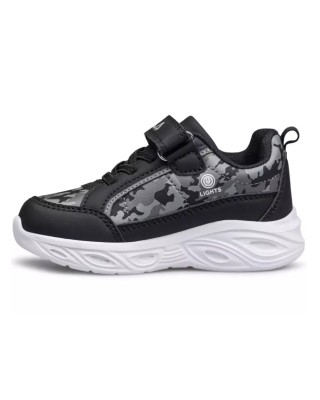 Fila Flash Gordon 6 V Βρεφικά Παπούτσια Με Φωτάκια Μαύρα