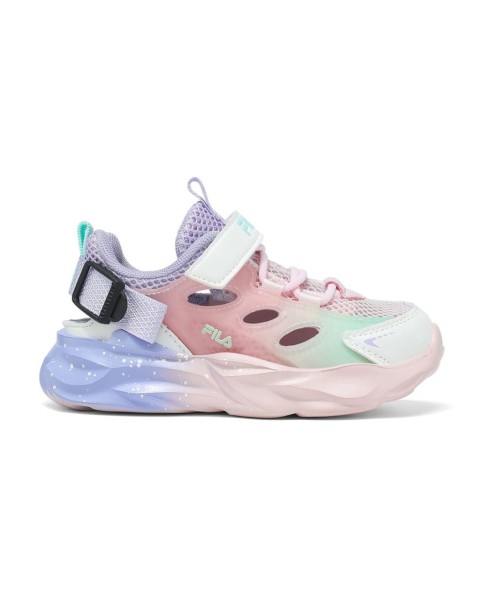 Fila Wave Memory Velcro Βρεφικό Πέδιλο Ροζ