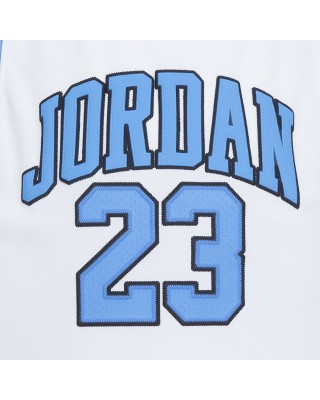 Jordan 23 Jersey Set Παιδικό Καλοκαιρινό Σετ Λευκό Σιελ