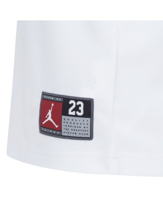 Jordan 23 Jersey Set Παιδικό Καλοκαιρινό Σετ Λευκό Σιελ
