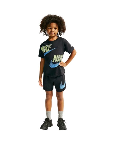 Nike B Nsw Itz Relaxed Jersey Set Παιδικό Καλοκαιρινό Σετ Μαύρο