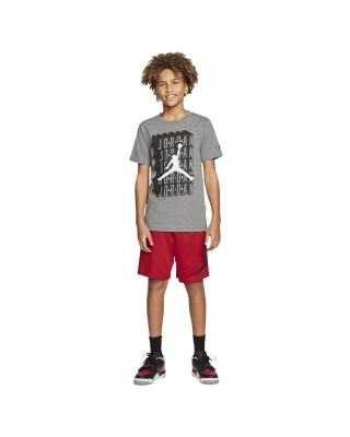 Jordan Jumpman Wrap Mesh Short Παιδική Βερμούδα Κόκκινη
