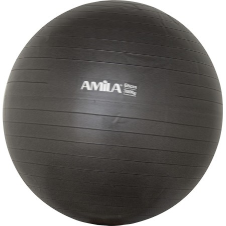 Amila Μπάλα Γυμναστικής 65 cm Μαύρη Amila Μπάλα Γυμναστικής 65 cm Μαύρη