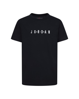 Jordan Embroidered Logo Παιδικό T-Shirt Μαύρο Jordan Embroidered Logo Παιδικό T-Shirt Μαύρο