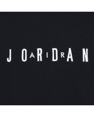 Jordan Embroidered Logo Παιδικό T-Shirt Μαύρο