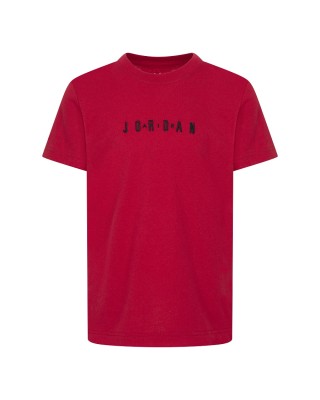 Jordan Jdb Mj Wordmark Emb Crew Παιδικό T-Shirt Κόκκινο Jordan Jdb Mj Wordmark Emb Crew Παιδικό T-Shirt Κόκκινο