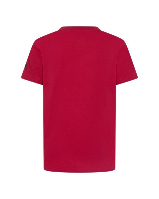 Jordan Jdb Mj Wordmark Emb Crew Παιδικό T-Shirt Κόκκινο Jordan Jdb Mj Wordmark Emb Crew Παιδικό T-Shirt Κόκκινο