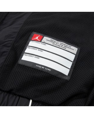 Jordan Jdb Ess Draft Jacket Παιδικό Αντιανεμικό Μπουφάν Μαύρο