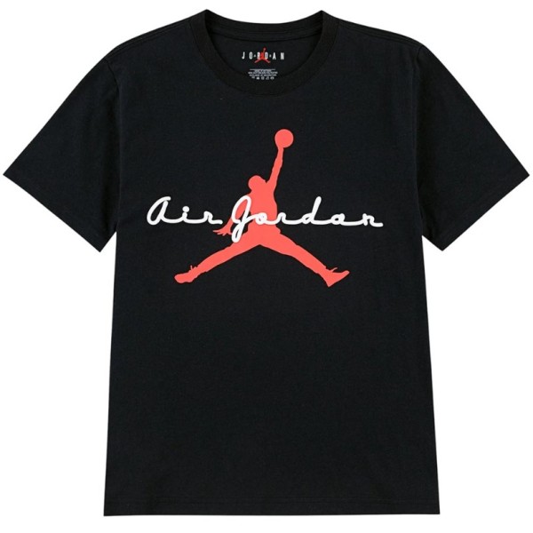 Jordan Te-S/S Tee Παιδικό T-Shirt Μαύρο
