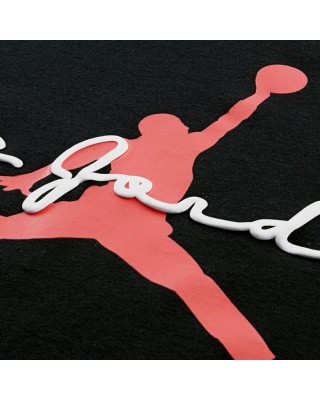 Jordan Te-S/S Tee Παιδικό T-Shirt Μαύρο