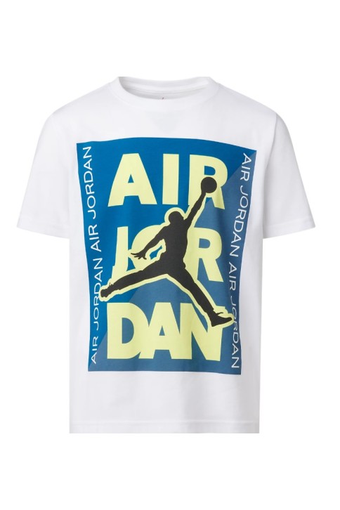 Jordan Te-S/S Tee Παιδικό T-Shirt Λευκό