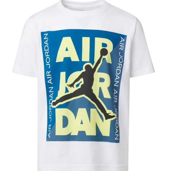 Jordan Te-S/S Tee Παιδικό T-Shirt Λευκό