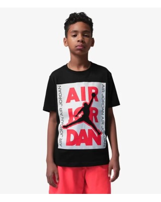 Jordan Te-S/S Tee  Παιδικό T-Shirt Μαύρο