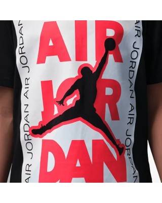 Jordan Te-S/S Tee  Παιδικό T-Shirt Μαύρο