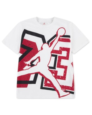 Jordan Te-S/S Tee Παιδικό T-Shirt Λευκό
