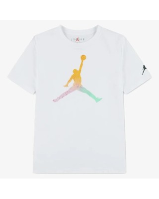 Jordan Tie Dye Jm Παιδικό T-Shirt Λευκό
