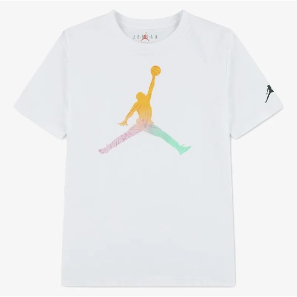 Jordan Tie Dye Jm Παιδικό T-Shirt Λευκό Jordan Tie Dye Jm Παιδικό T-Shirt Λευκό