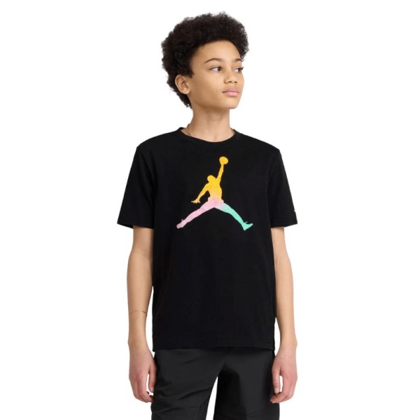 Jordan Tie Dye Jm Παιδικό T-Shirt Μαύρο