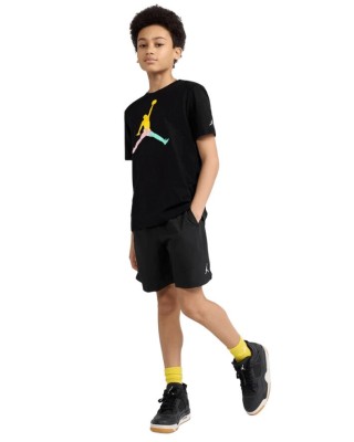 Jordan Tie Dye Jm Παιδικό T-Shirt Μαύρο