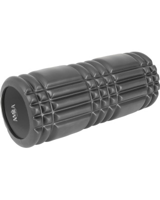 Amila Foam Roller Plexus Φ14x33cm Μαύρο