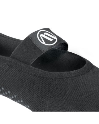 Amila Trinity Bellulu 39-42 Γυναικείες Κάλτσες Pilates Yoga Μαύρο