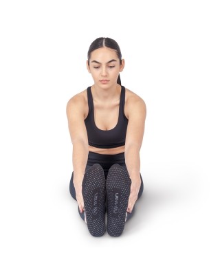 Amila Trinity Bellulu 39-42 Γυναικείες Κάλτσες Pilates Yoga Μαύρο