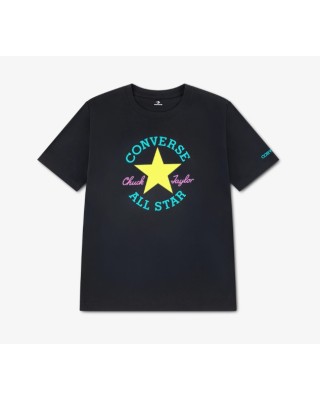 Converse Dissected Chuck Patch Ss Tee Παιδικά T-Shirt Μαύρο Converse Dissected Chuck Patch Ss Tee Παιδικά T-Shirt Μαύρο