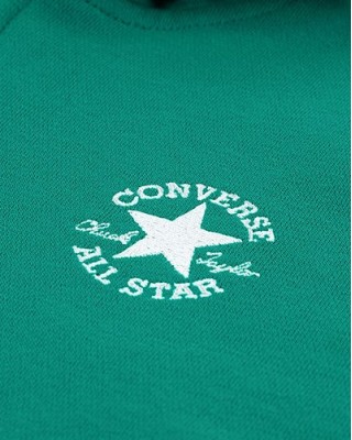 Converse Zh - Full Zip Hoody Παιδική Ζακέτα Πράσινη