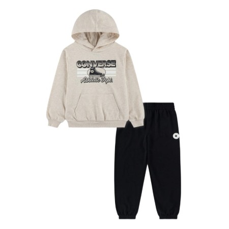 Converse T8-French Terry Pant Set Παιδικό Σετ Φόρμας