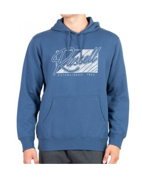 Russell Pullover Hoodie Blue Ανδρική Μπλούζα Russell Pullover Hoodie Blue Ανδρική Μπλούζα