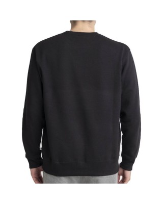Russell Crewneck Sweatshirt Μαυρο Ανδρική Μπλούζα 