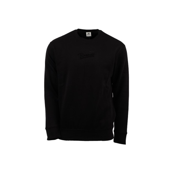 Russell Crewneck Sweatshirt Μαυρο Ανδρική Μπλούζα