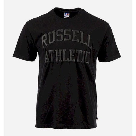 Russell L/S Crewneck Tee Shirt Ανδρικό T-Shirt Μαύρο