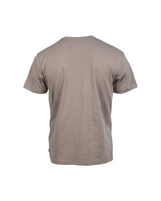 Russell S/S Crewneck Small Logo Ανδρικό T-Shirt Καφέ
