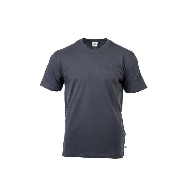 Russell S/S Crewneck Small Logo Ανδρικό T-Shirt Γκρι Russell S/S Crewneck Small Logo Ανδρικό T-Shirt Γκρι