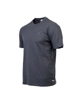 Russell S/S Crewneck Small Logo Ανδρικό T-Shirt Γκρι Russell S/S Crewneck Small Logo Ανδρικό T-Shirt Γκρι
