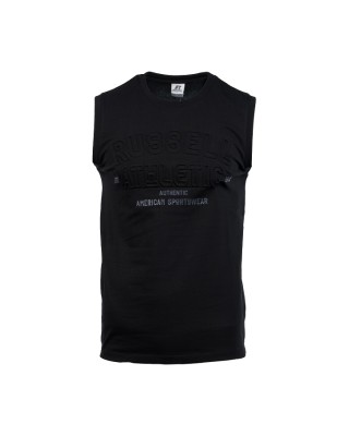 Russell CP2A- Singlet Ανδρικό Αμάνικο Μαύρο