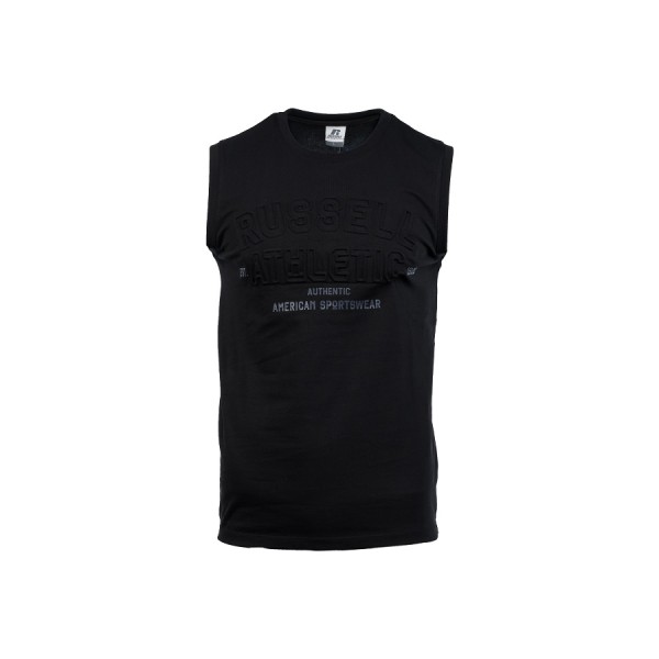 Russell CP2A- Singlet Ανδρικό Αμάνικο Μαύρο