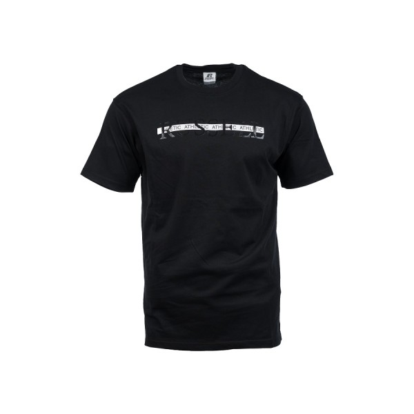 Russell CP3A-S/S Crewneck Ανδρικό T-Shirt Μαύρο