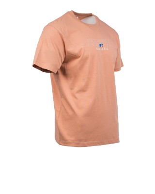 Russell CP3C-S/S Crewneck Ανδρικό T-Shirt Πορτοκαλί