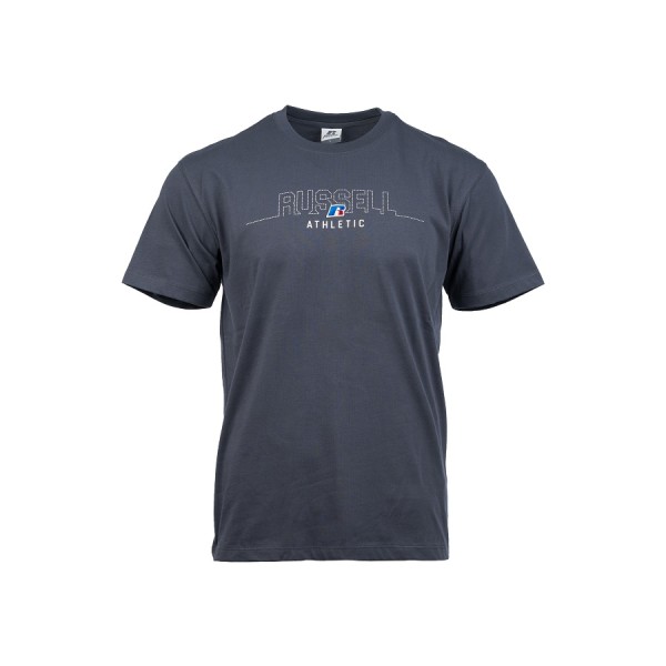 Russell CP3C-S/S Crewneck Ανδρικό T-Shirt Γκρι Russell CP3C-S/S Crewneck Ανδρικό T-Shirt Γκρι