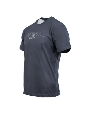 Russell CP3C-S/S Crewneck Ανδρικό T-Shirt Γκρι Russell CP3C-S/S Crewneck Ανδρικό T-Shirt Γκρι
