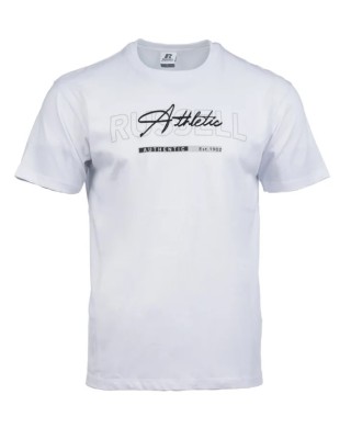 Russell CP4A - S/S Crewneck Ανδρικό T-Shirt Λευκό