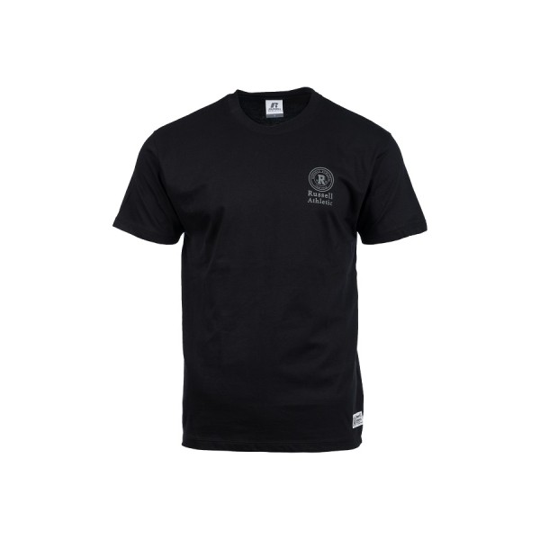 Russell S/S Crew Neck Tee Ανδρικό T-Shirt Μαύρο Russell S/S Crew Neck Tee Ανδρικό T-Shirt Μαύρο