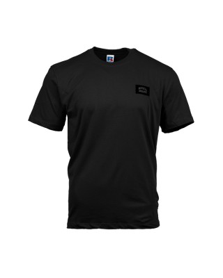 Russell S/S Crew Neck Tee Ανδρικό T-Shirt Μαύρο