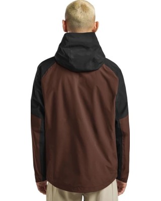 Jack Wolfskin Eagle Peak 2L Jkt M Dark Brown Ανδρικό Μπουφάν