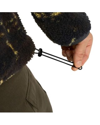 Jack Wolfskin Stone Lite Aop Jkt M Dark Khaki Ανδρική Ζακέτα Fleece
