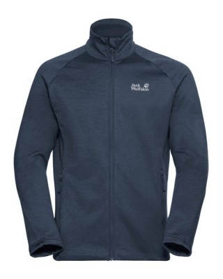 Jack Wolfskin Peak District Fz M Medium Denim Ανδρική Ζακέτα Fleece