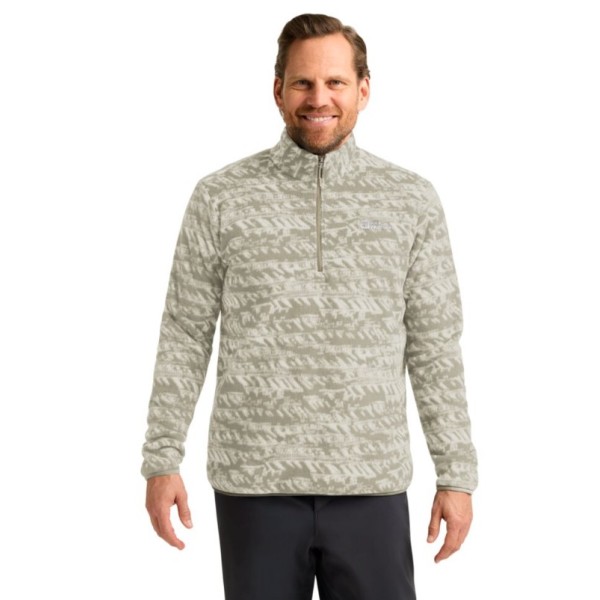 Jack Wolfskin Big Sky Hz M Ice White Ανδρική Μπλούζα Fleece